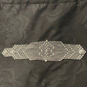 LIQUID SILVER CUFF BRACELET